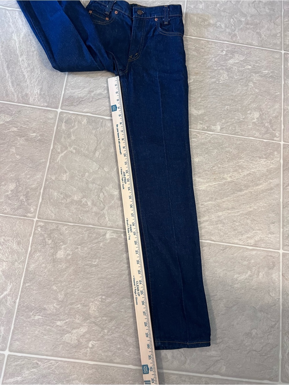 VTG 1983 Levi’s 31305 Red Tab Jeans Made In USA Paper Tag 12 Regular 25 - Picture 7 of 11